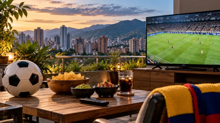 ver fútbol en Colombia