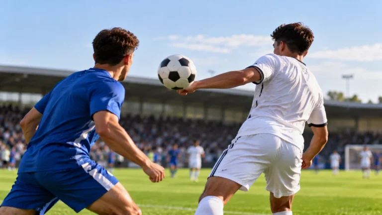 es una mano sancionable en fútbol