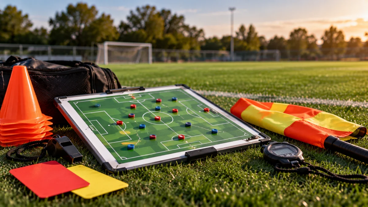 Reglas del fútbol en un espacio real
